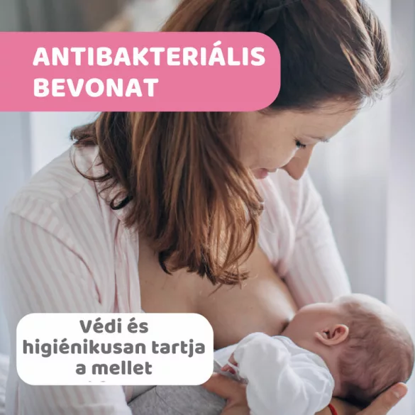 Melltartóbetét 60 db Antibakteriális felsőréteg