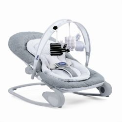   Chicco Hooplá kétfunkciós pihenőszék 0-18 kg -  Titanium