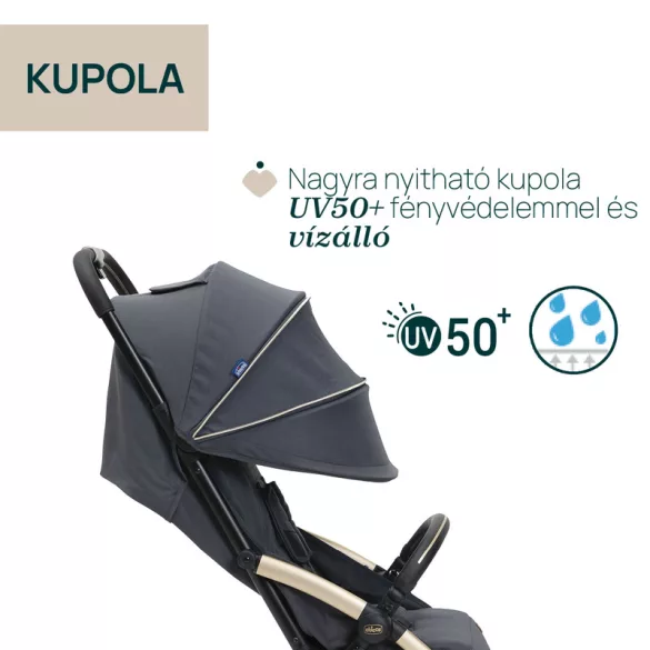 Goody XPlus babakocsi 22 kg-ig automata, egykezes összecsukással
