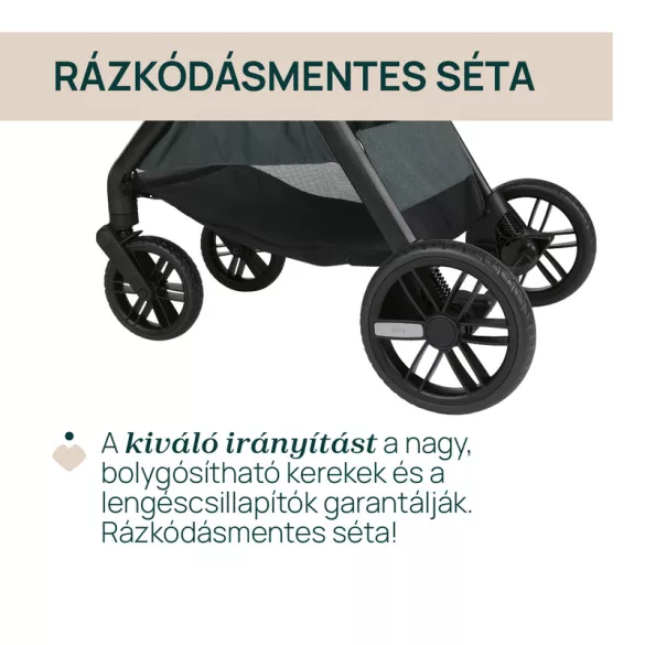 BELLAGIO babakocsi önzáródással Trió rendszerhez 22 kg-ig