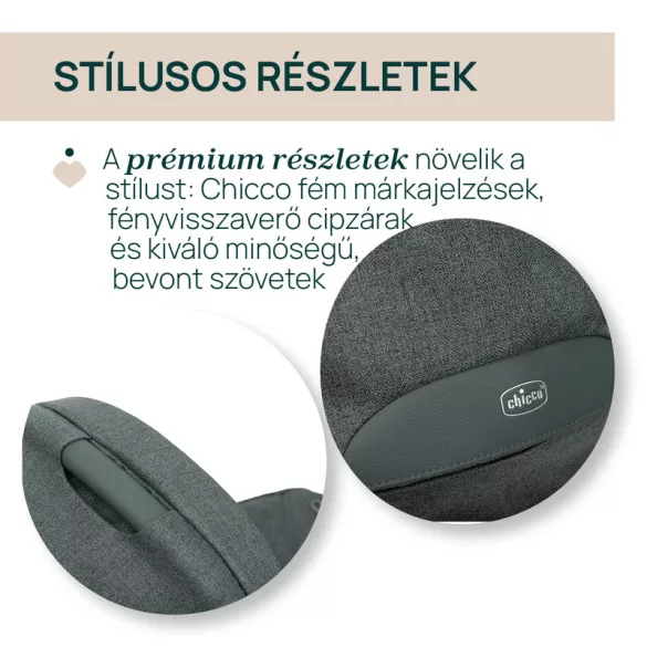 Flexi mózeskosár - csak szettben kapható a Bellagio babakocsihoz Kory Plus hordozóval