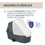 Flexi mózeskosár - csak szettben kapható a Bellagio babakocsihoz Kory Plus hordozóval