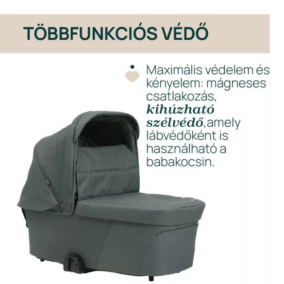 Flexi mózeskosár - csak szettben kapható a Bellagio babakocsihoz Kory Plus hordozóval