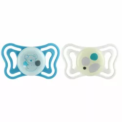   Physio Forma® Light Glow 16-36 hó éjjel világító cumi 2 db szilikon