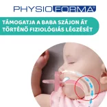 Physio Forma® Comfort szilikon cumi 1 db, 6-16 hó sterilizálható tok