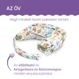 Boppy Deluxe szoptatós párna formatartó töltettel