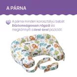 Boppy Deluxe szoptatós párna formatartó töltettel