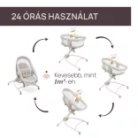 Baby Hug Armonia 4in1 bölcső-asztali szék 0 - 15 kg, 0- 36 hó