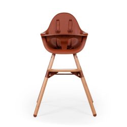 CHILDHOME Evolu 2 Etetőszék - Fa/Rozsdaszín