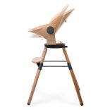 CHILDHOME Evolu Babaülés Evolu 2 + One.80° Etetőszékhez - Fa - Fa/Antracit