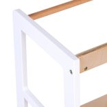 CHILDHOME Konyhai Fellépő - Fehér/Fa