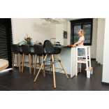 CHILDHOME Konyhai Fellépő - Fehér/Fa