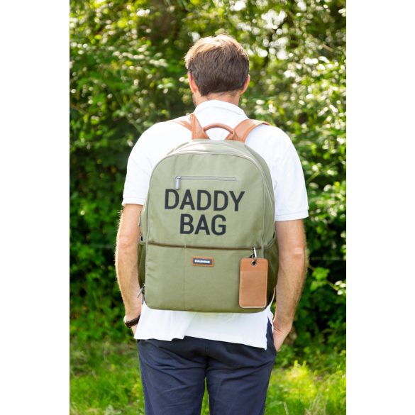 Daddy Bag" Hátizsák - Vászon - Khaki