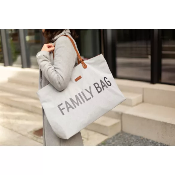 CHILDHOME Family Bag Táska - Vászon Szürke