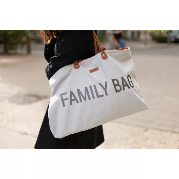 CHILDHOME Family Bag Táska - Vászon Szürke