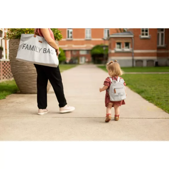 CHILDHOME Family Bag Táska - Vászon Szürke