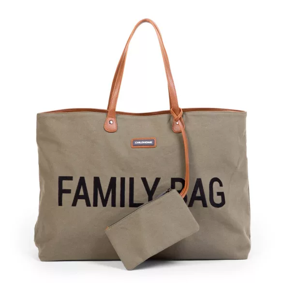 CHILDHOME Family Bag Vászontáska - Khaki