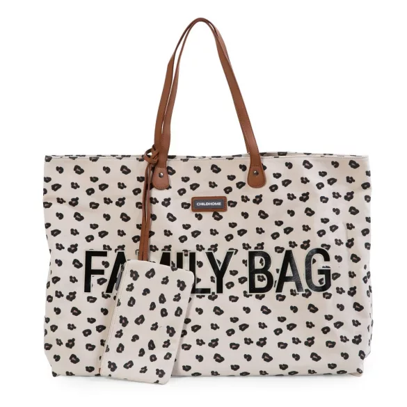 CHILDHOME Family Bag Táska - leopárd mintás