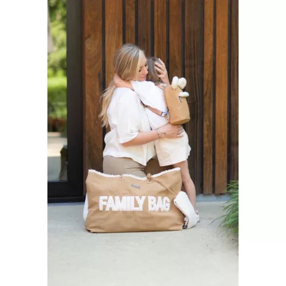 CHILDHOME Family Bag - Teddy Camel
