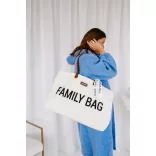 CHILDHOME Family Bag Táska - Teddy - Fehér