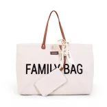 CHILDHOME Family Bag Táska - Teddy - Fehér