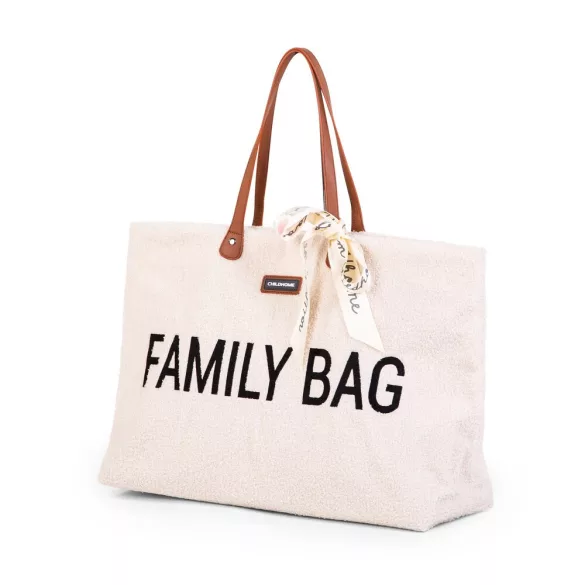CHILDHOME Family Bag Táska - Teddy - Fehér