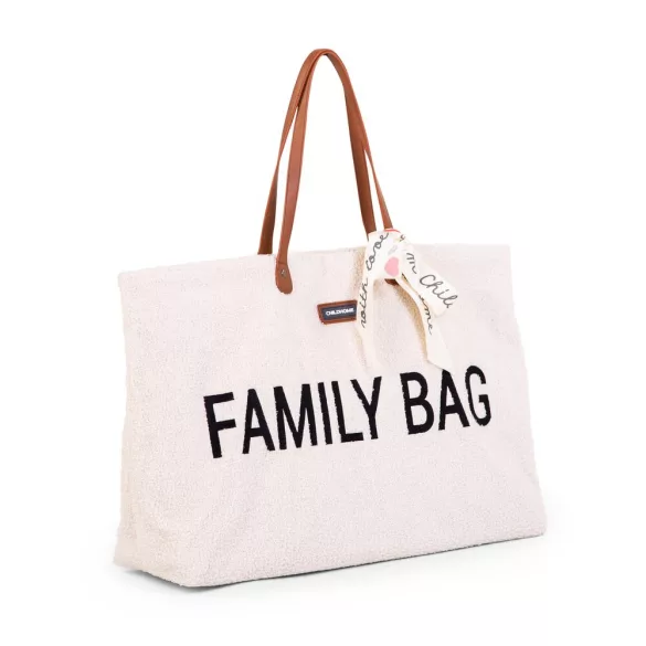 CHILDHOME Family Bag Táska - Teddy - Fehér