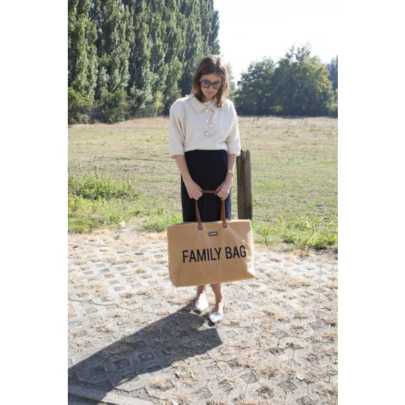CHILDHOME Family Bag Táska - Teddy - Barna