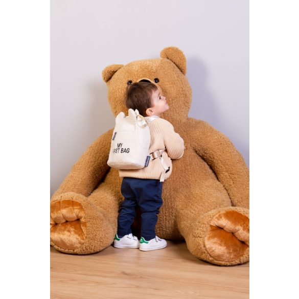 My First Bag" Gyermek Hátizsák - Plüss - Törtfehér