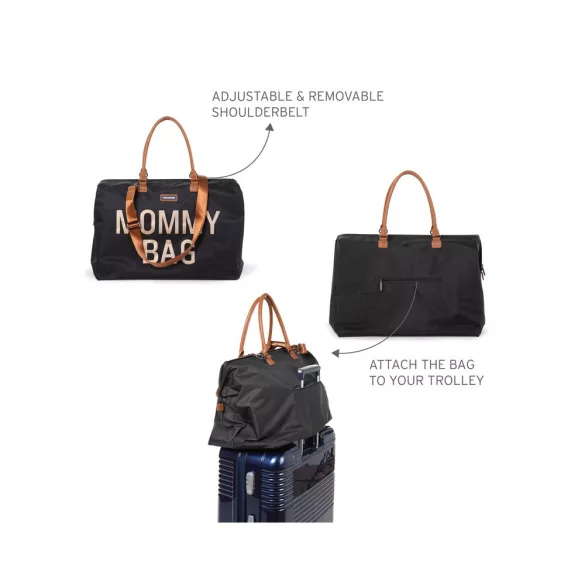 Mommy Bag Táska - Arany/Fekete