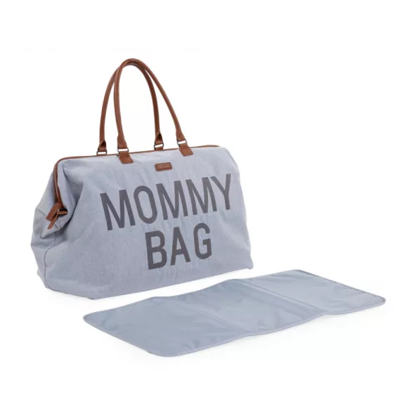 Mommy Bag Táska - Vászon Szürke