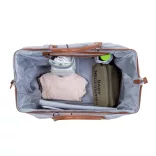Mommy Bag Táska - Vászon Szürke