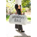 Mommy Bag Táska - Vászon Szürke