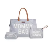 Mommy Bag Táska - Törtfehér/Szürke