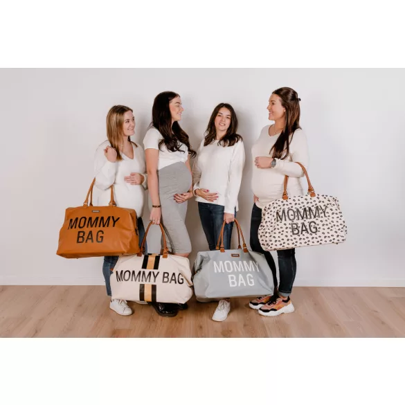 Mommy Bag Táska - Törtfehér/Szürke