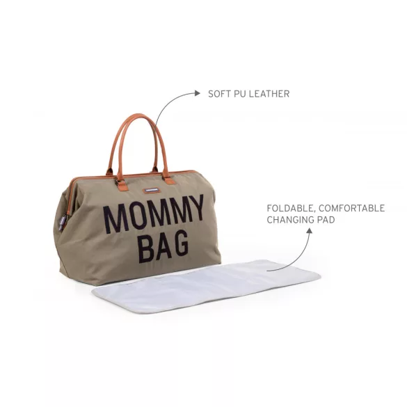 Mommy Bag Táska - Vászon - Khaki