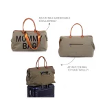 Mommy Bag Táska - Vászon - Khaki