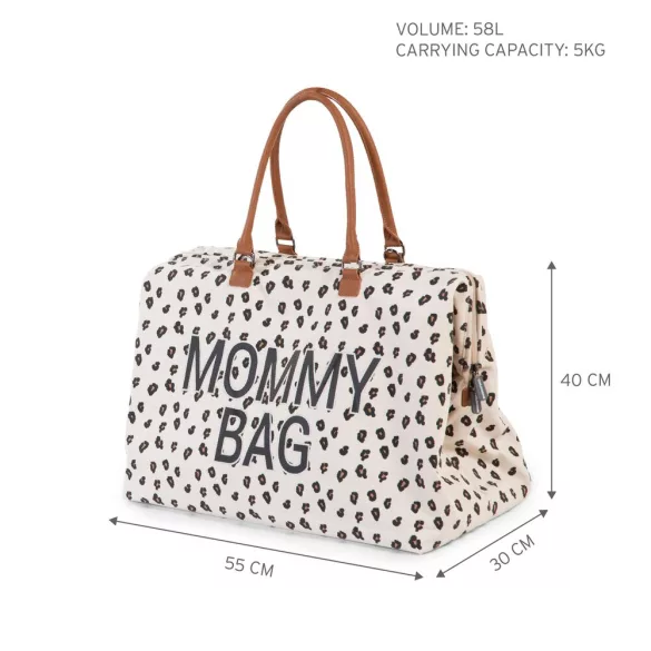 Mommy Bag Táska - leopárd mintás
