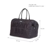 Mommy Bag Táska - Pufi - Fekete