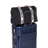 MOMMY BAG ® NURSERY BAG - SIGNATURE - VÁSZON - FEKETE