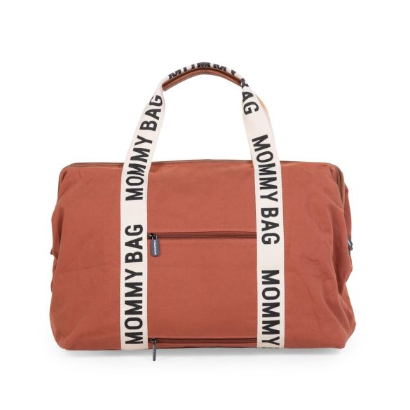 MOMMY BAG ® NURSERY BAG - SIGNATURE - VÁSZON - TERRACOTTA
