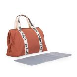 MOMMY BAG ® NURSERY BAG - SIGNATURE - VÁSZON - TERRACOTTA