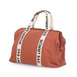 MOMMY BAG ® NURSERY BAG - SIGNATURE - VÁSZON - TERRACOTTA