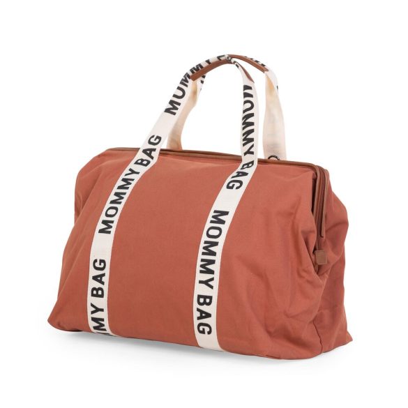 MOMMY BAG ® NURSERY BAG - SIGNATURE - VÁSZON - TERRACOTTA