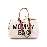 Mommy Bag Táska - Plüss - Fehér