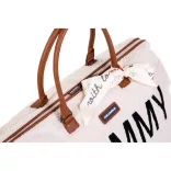 Mommy Bag Táska - Plüss - Fehér