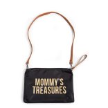 Mommy's Treasures" Retikül - Fekete/Arany