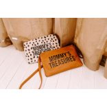 Mommy's Treasures" Retikül - Vászon - leopárd mintás