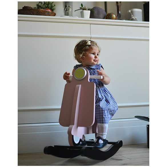 CHILDHOME Vespa Hintaló - Pink/Fekete