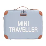 Mini Traveller" Utazótáska - Szürke/Törtfehér
